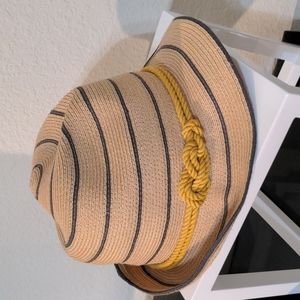 Eugenia Kim Max Striped Fedora